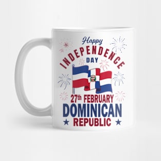 Dominican Independence Day shirt Dominican Republic Flag Mug